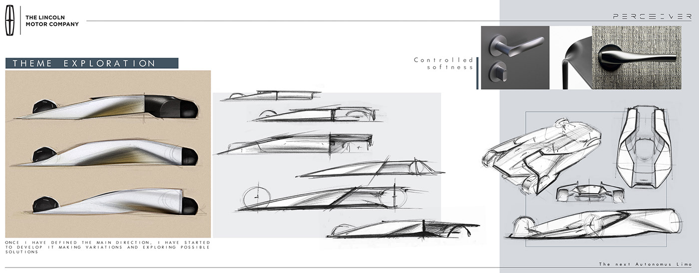 luxury，Lincoln，Lincoln PERCEIVER，Sebastiano Ciarcià，vehicle，