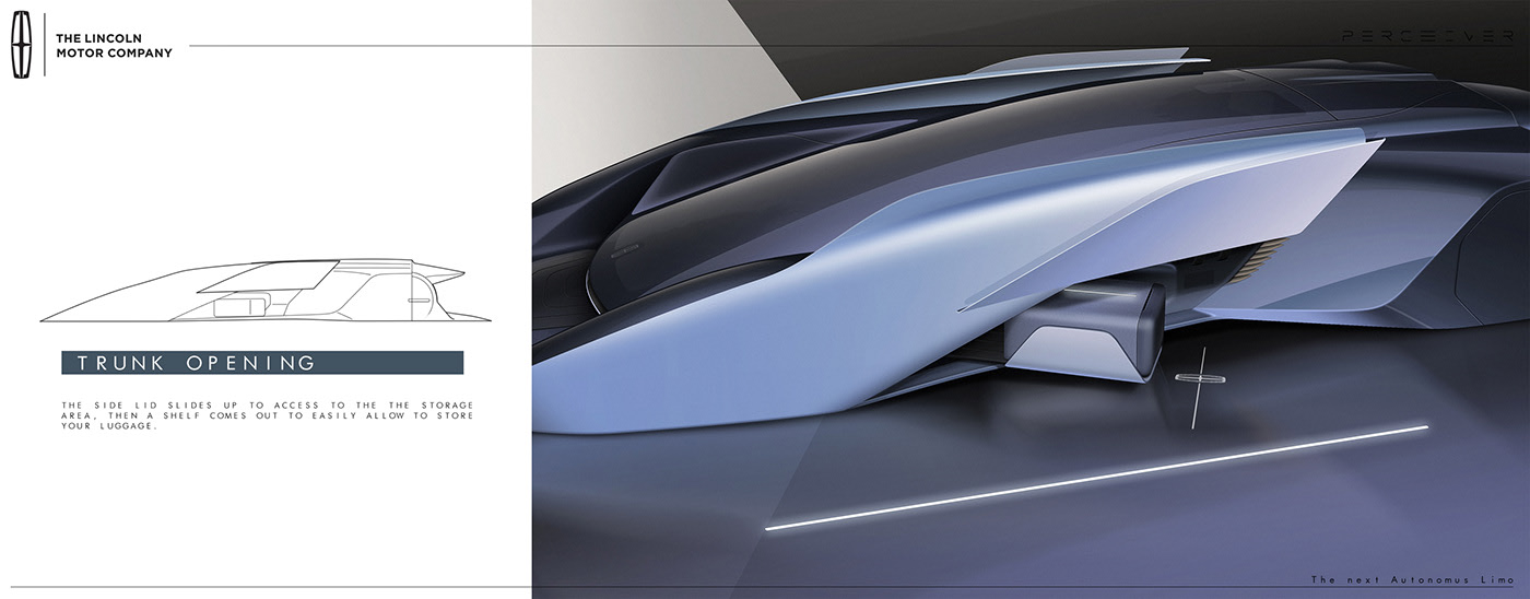 luxury，Lincoln，Lincoln PERCEIVER，Sebastiano Ciarcià，vehicle，