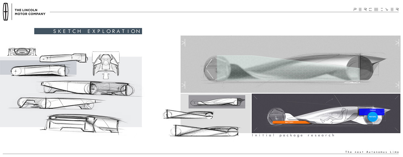 luxury，Lincoln，Lincoln PERCEIVER，Sebastiano Ciarcià，vehicle，