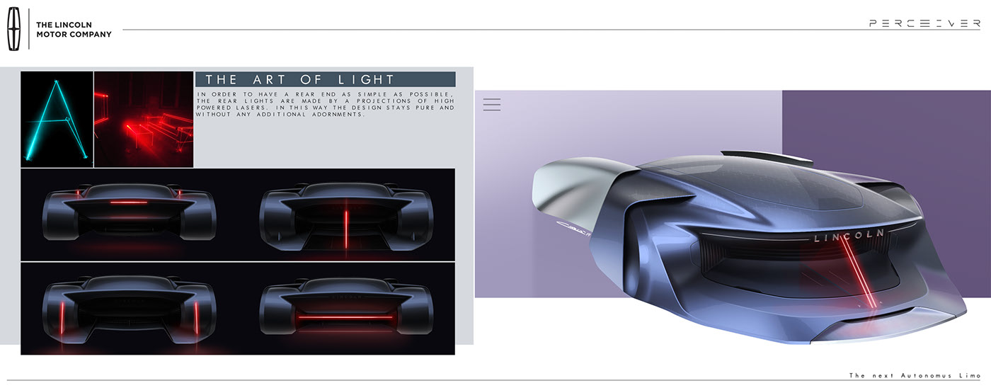 luxury，Lincoln，Lincoln PERCEIVER，Sebastiano Ciarcià，vehicle，