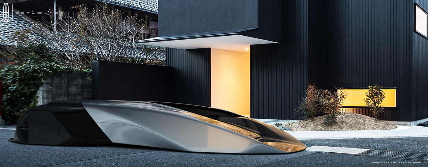 luxury，Lincoln，Lincoln PERCEIVER，Sebastiano Ciarcià，vehicle，