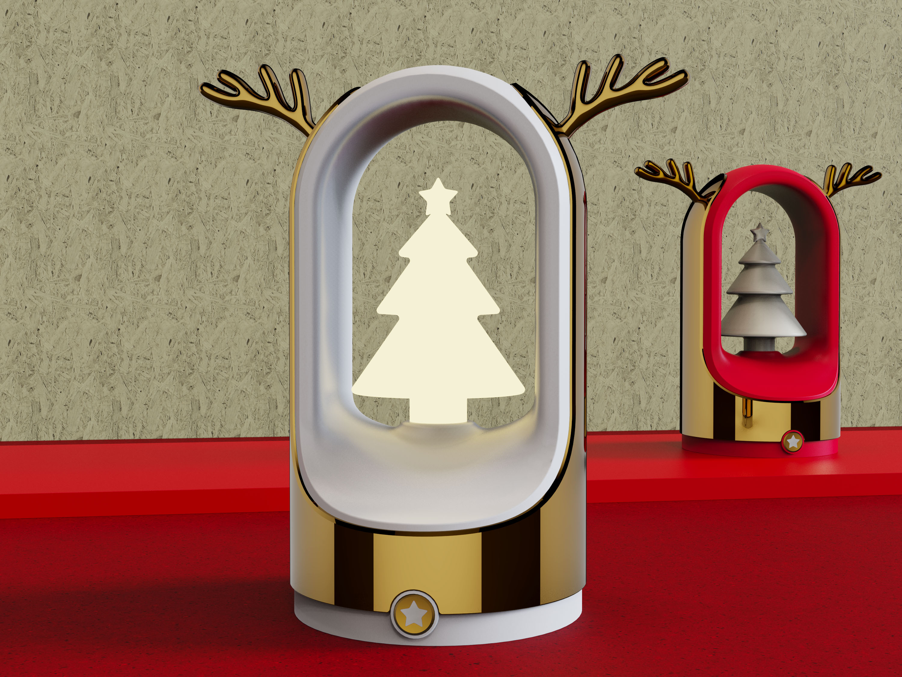 christmas tree，lamp，atmosphere，