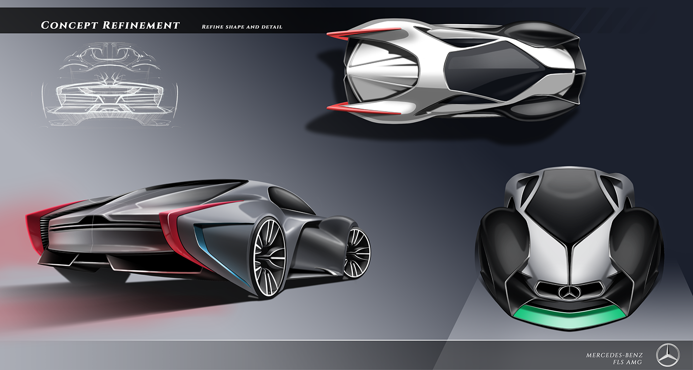 Automatic design，conceptual design，Hand drawn，Benz，Tenderness，