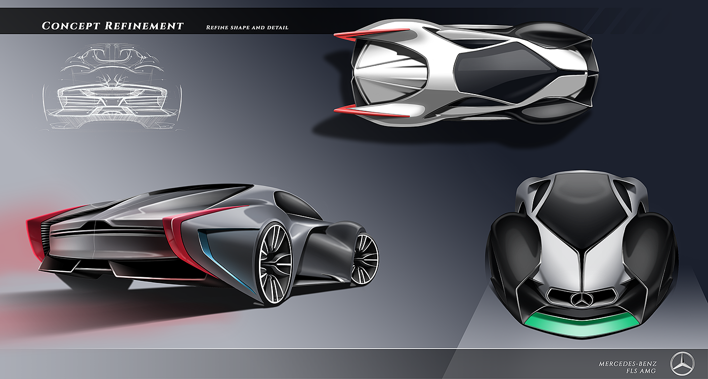 Automatic design，conceptual design，Hand drawn，Benz，Tenderness，