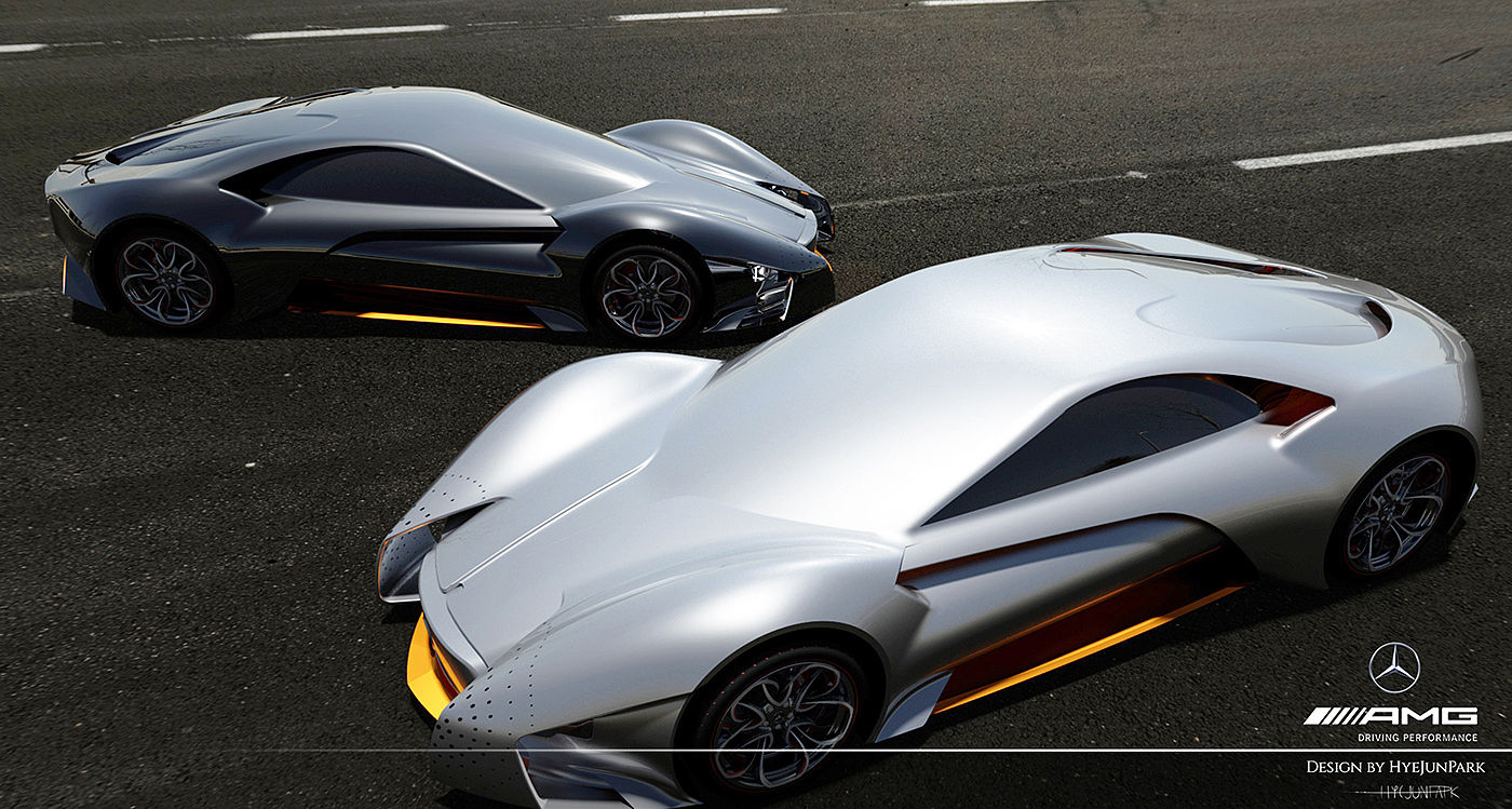Automatic design，conceptual design，Hand drawn，Benz，Tenderness，
