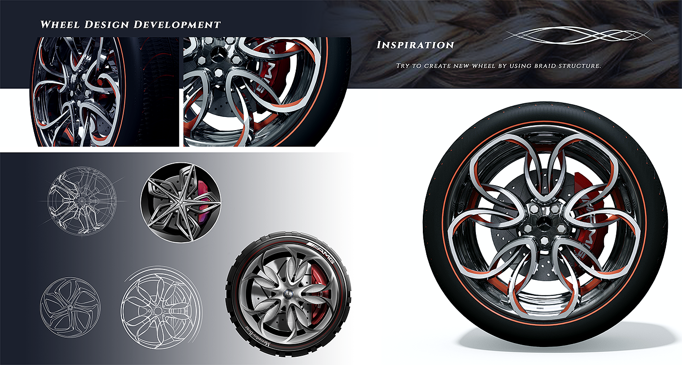Automatic design，conceptual design，Hand drawn，Benz，Tenderness，
