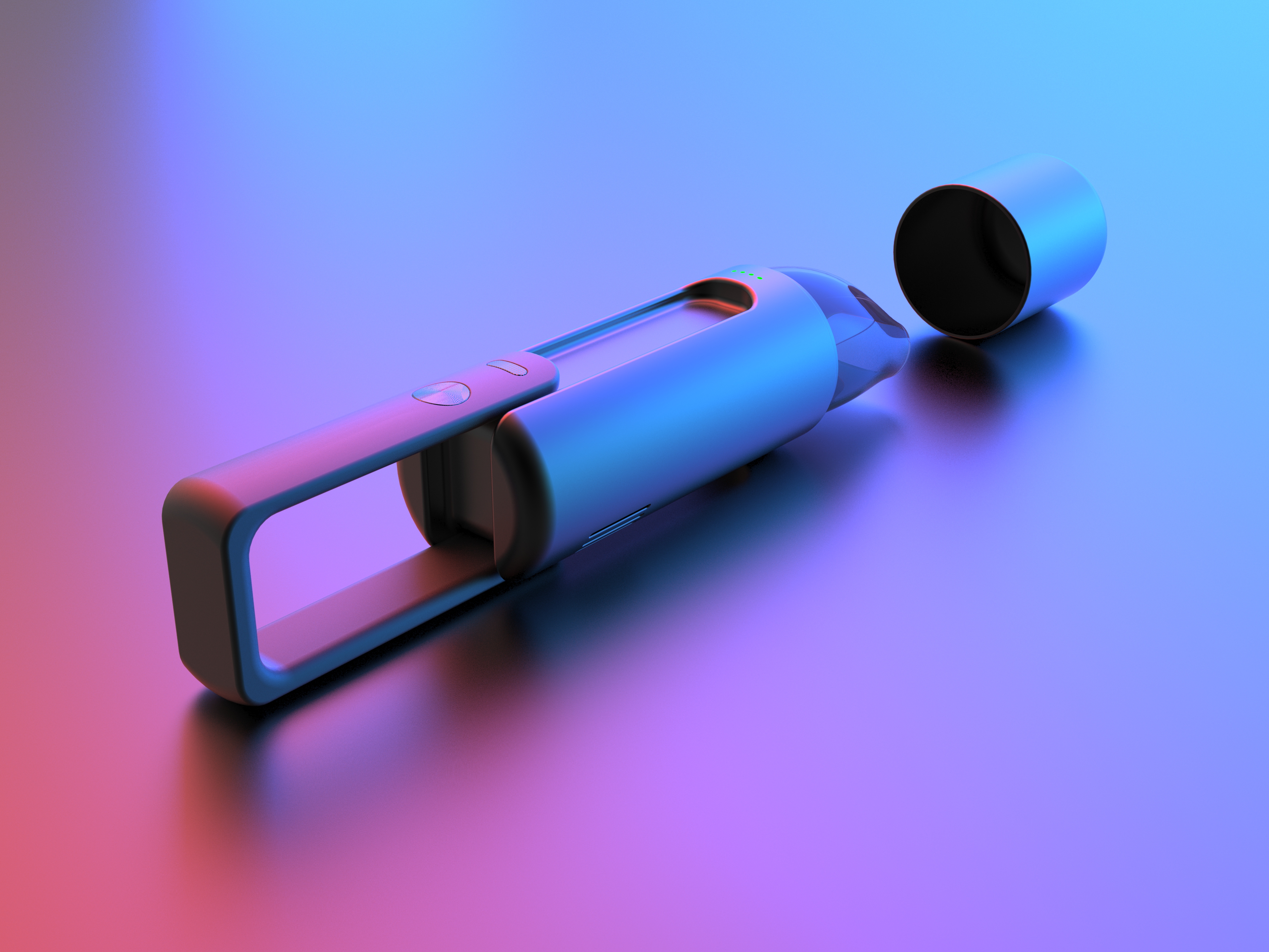 Pull out design，Ultra portable，Vehicle vacuum cleaner，