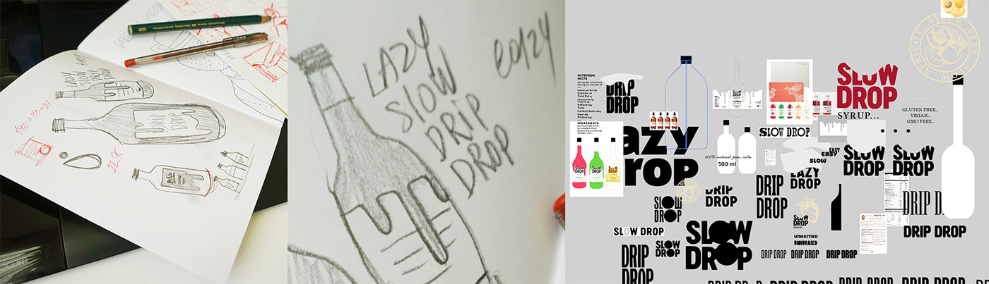 Label decoration，The wine bottle，Cocktail，syrup，