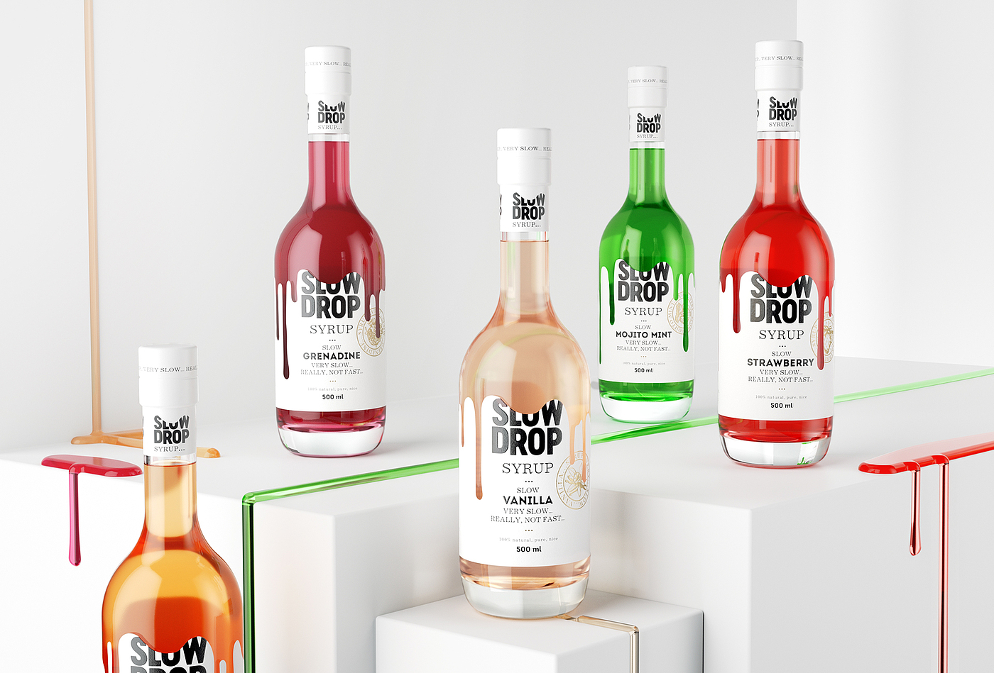 Label decoration，The wine bottle，Cocktail，syrup，