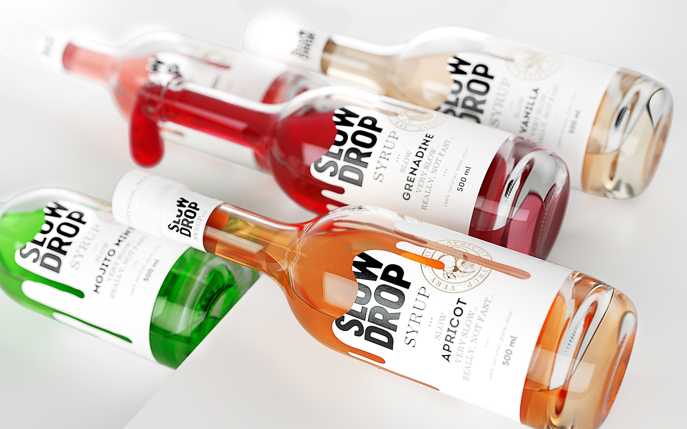 Label decoration，The wine bottle，Cocktail，syrup，