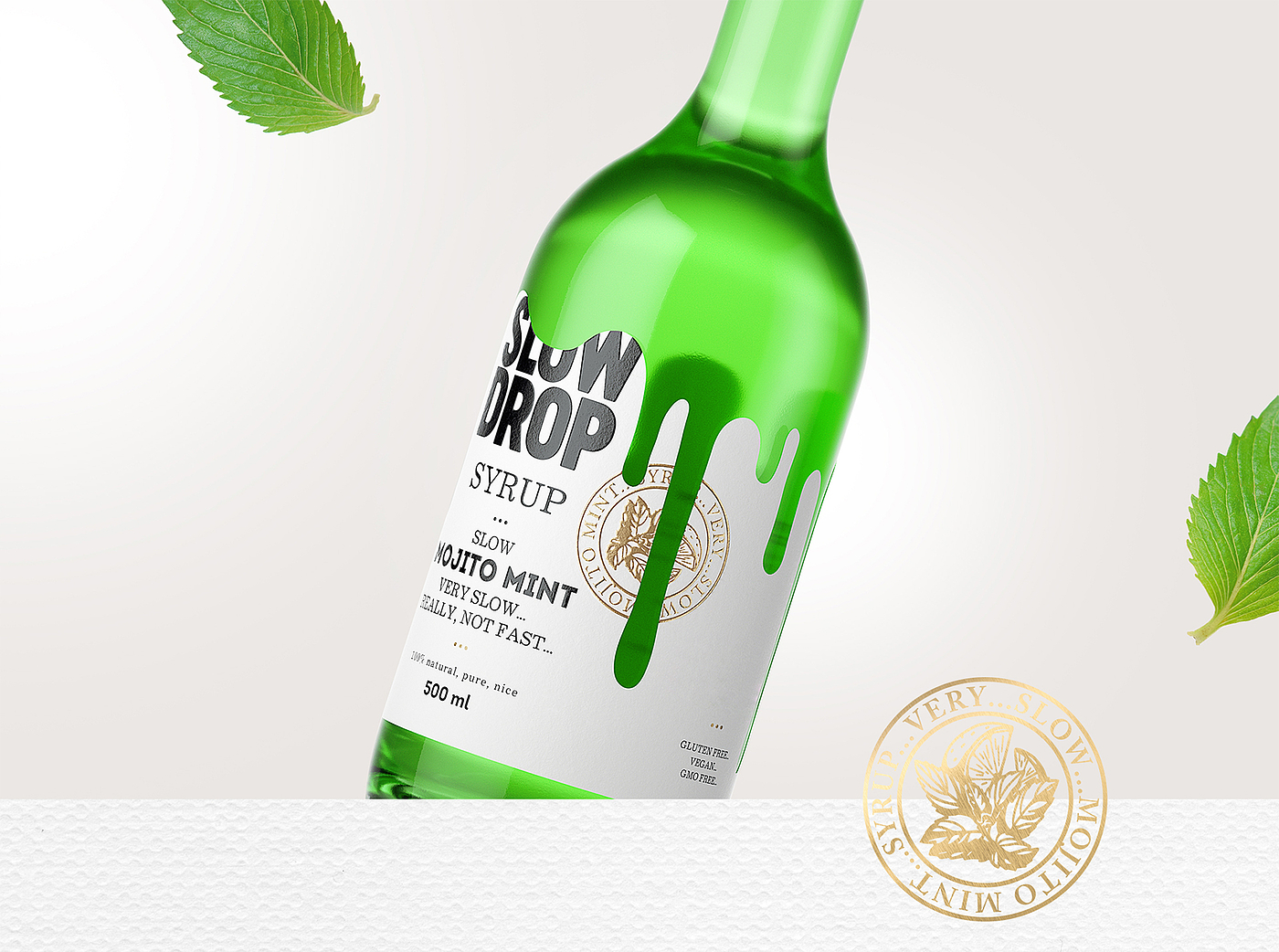 Label decoration，The wine bottle，Cocktail，syrup，