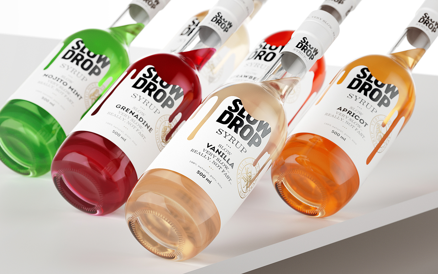 Label decoration，The wine bottle，Cocktail，syrup，