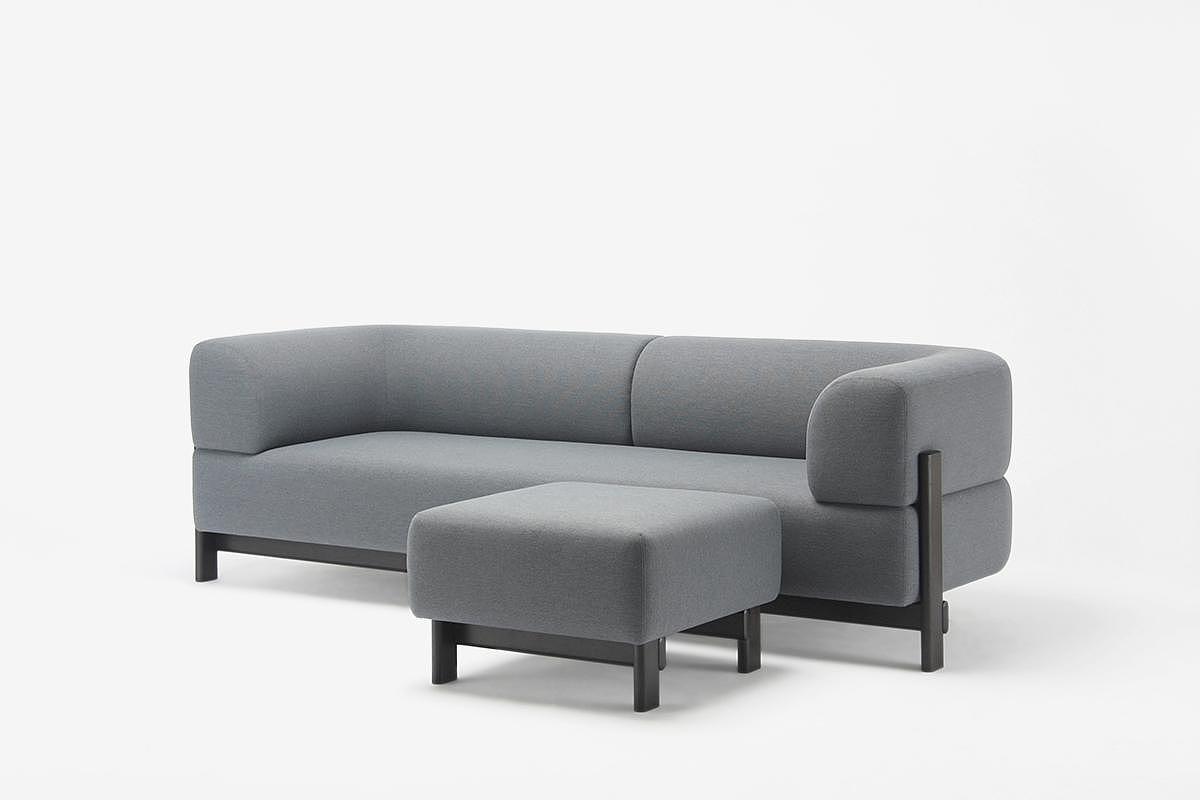 Elephant Sofa，沙发，极简主义，Christian Haas，灰色，