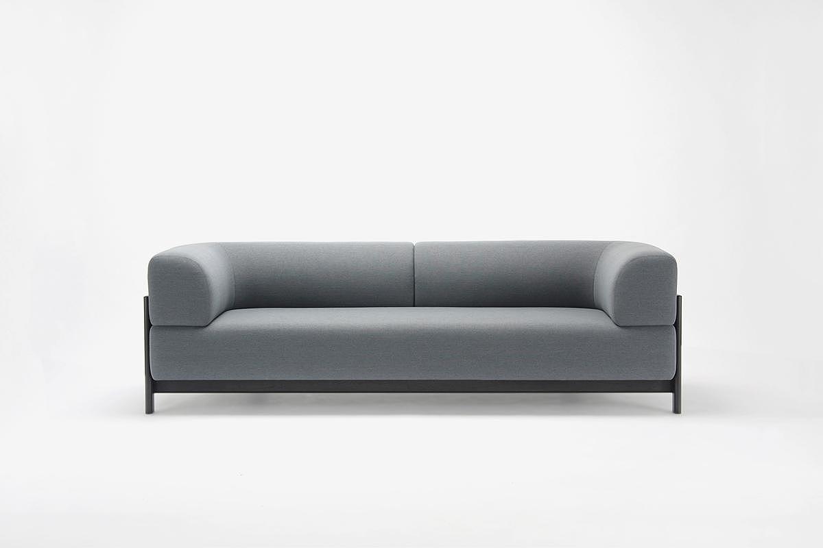 Elephant Sofa，沙发，极简主义，Christian Haas，灰色，