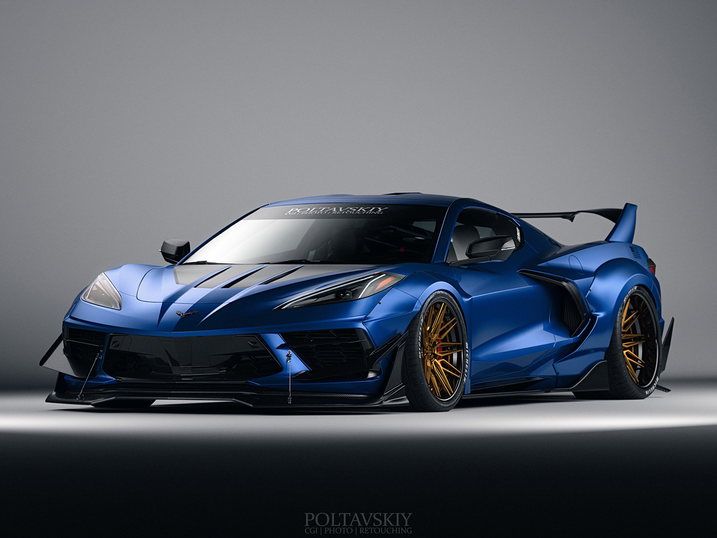 ruined car，Sports car，cgi，Photography，modification，