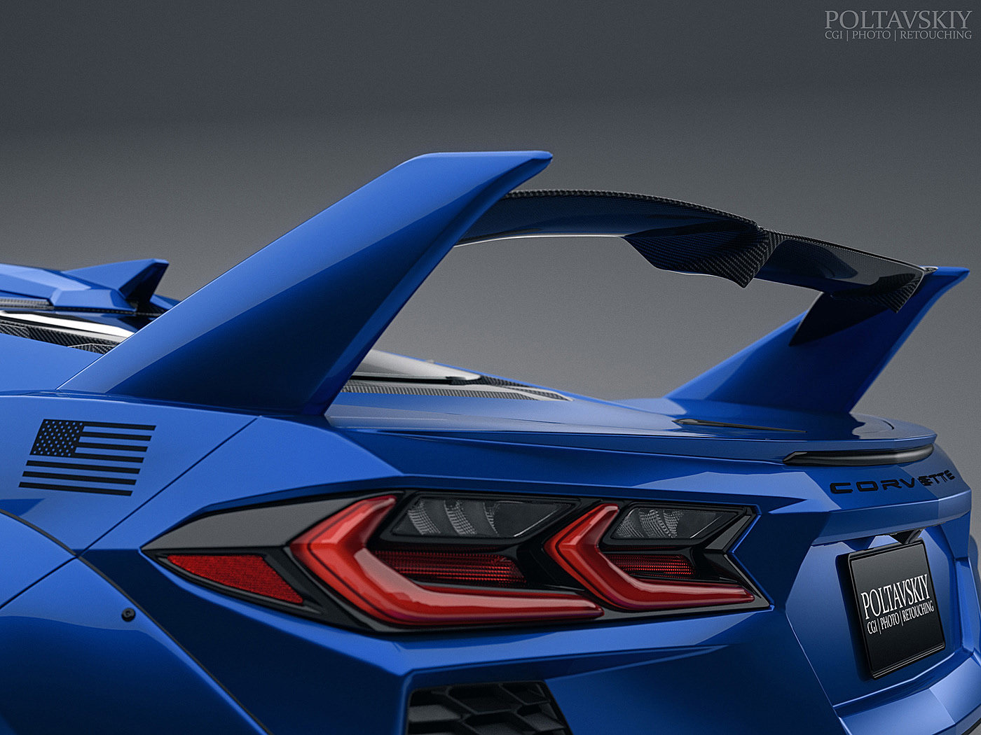 ruined car，Sports car，cgi，Photography，modification，