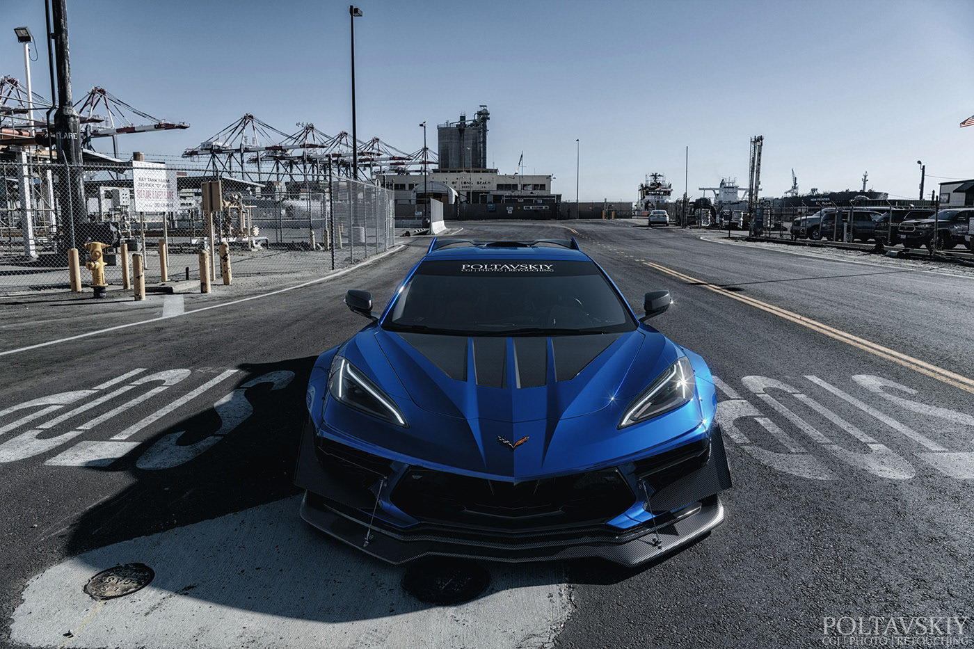 ruined car，Sports car，cgi，Photography，modification，