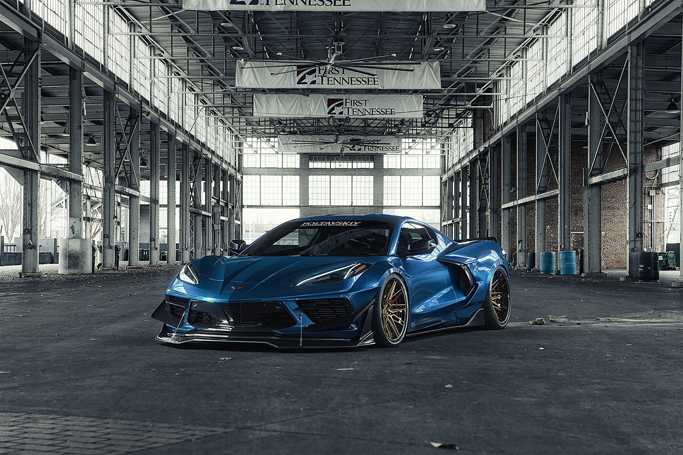 ruined car，Sports car，cgi，Photography，modification，