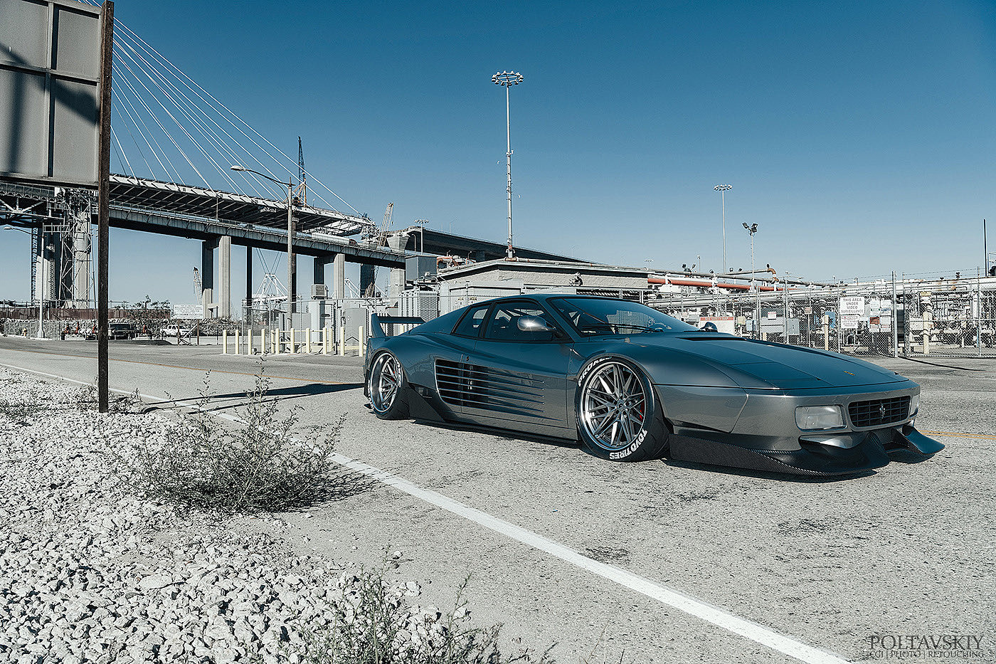 ruined car，Sports car，cgi，Photography，modification，