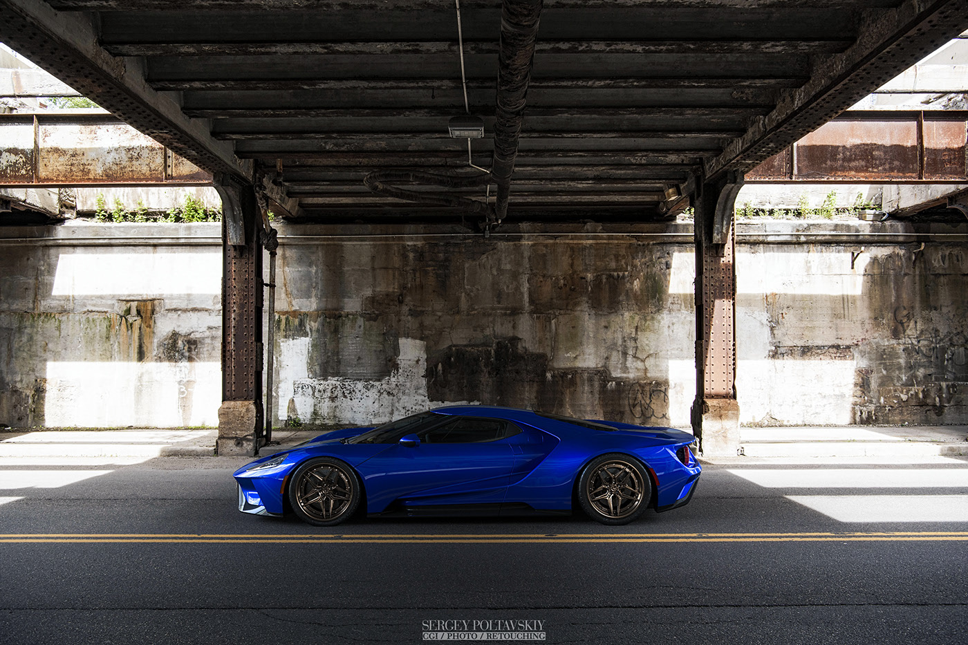 ruined car，Sports car，cgi，Photography，modification，