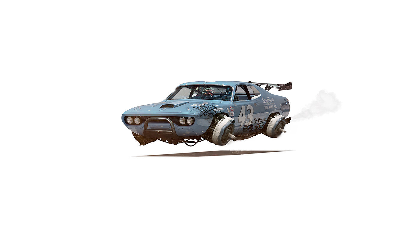 ps，science fiction，Photography，future，automobile，