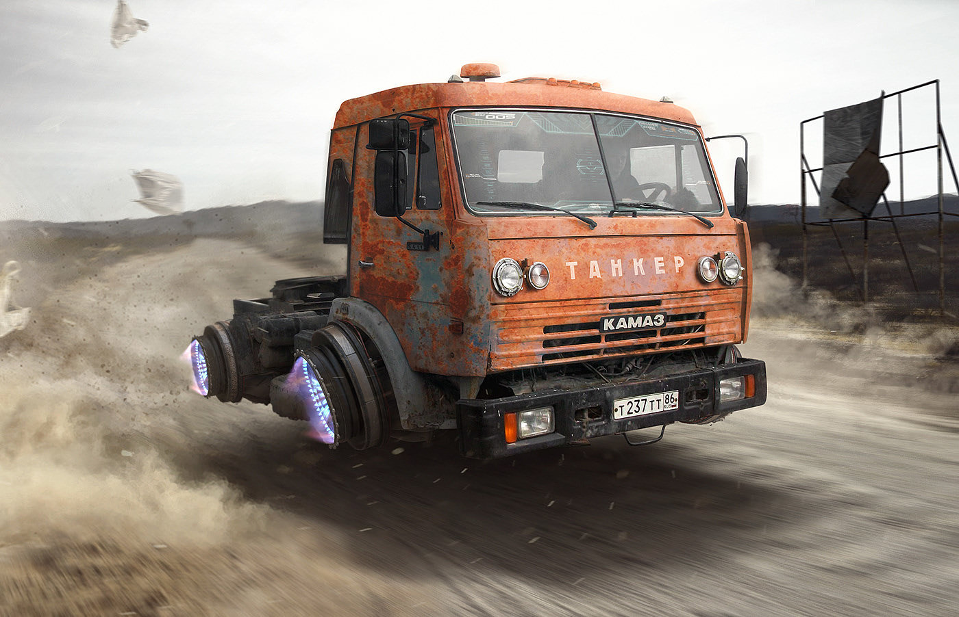 ps，science fiction，Photography，future，automobile，