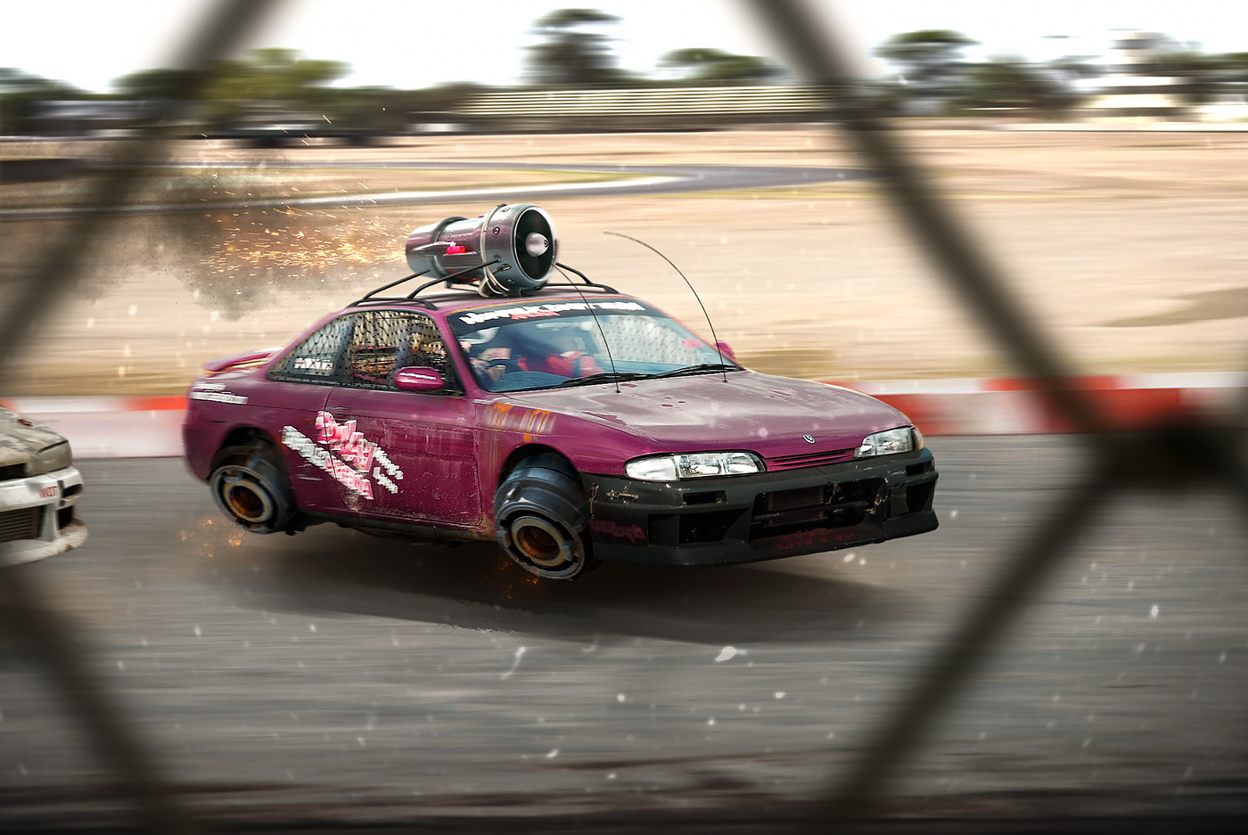 ps，science fiction，Photography，future，automobile，