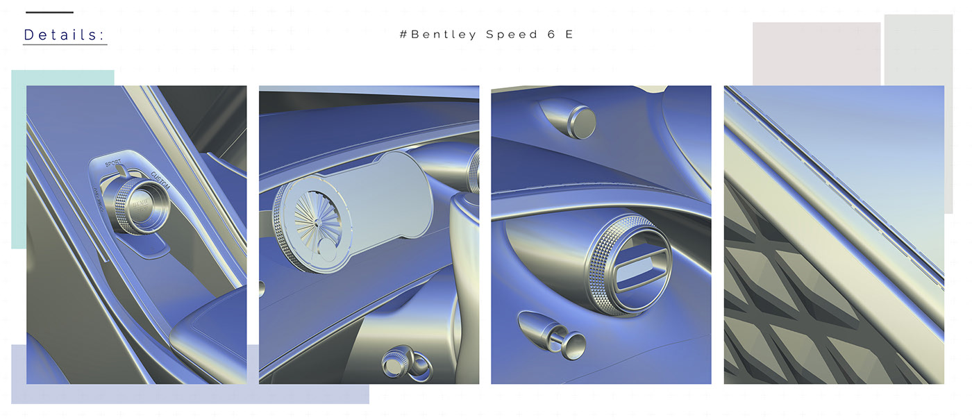 automobile，modeling，Render，Detail drawing，