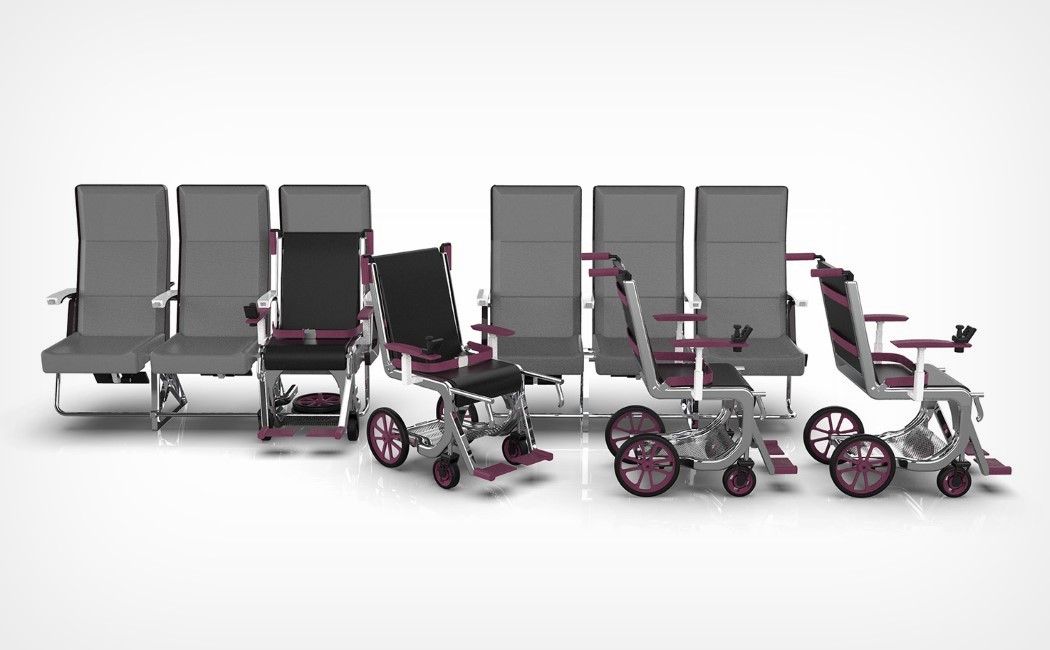 wheelchair，Travel，User experience，Nested Design ，