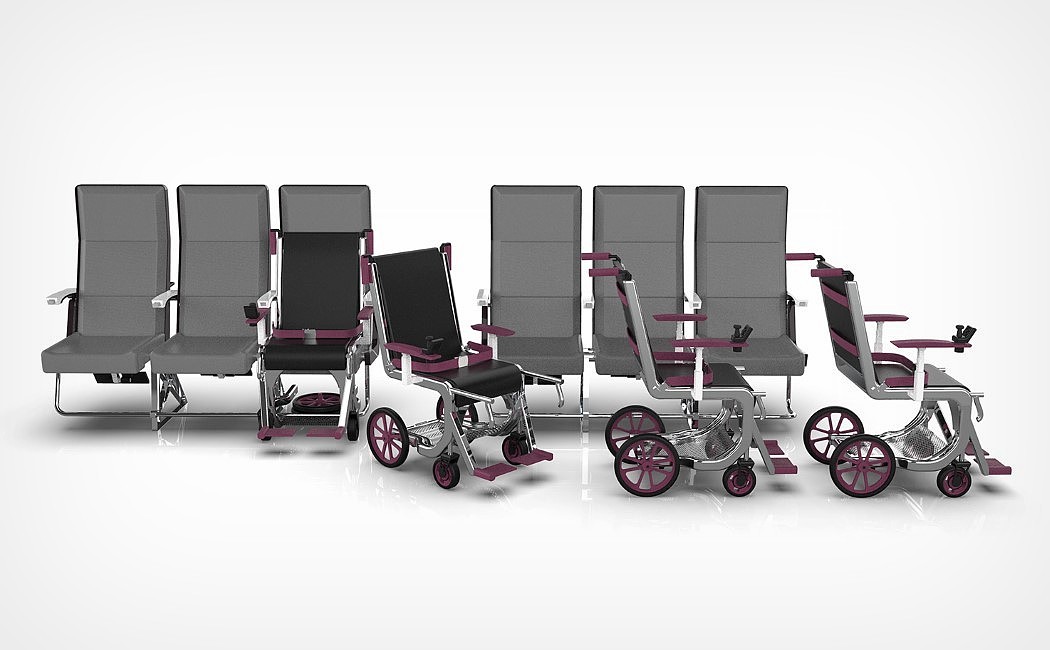 wheelchair，Travel，User experience，Nested Design ，