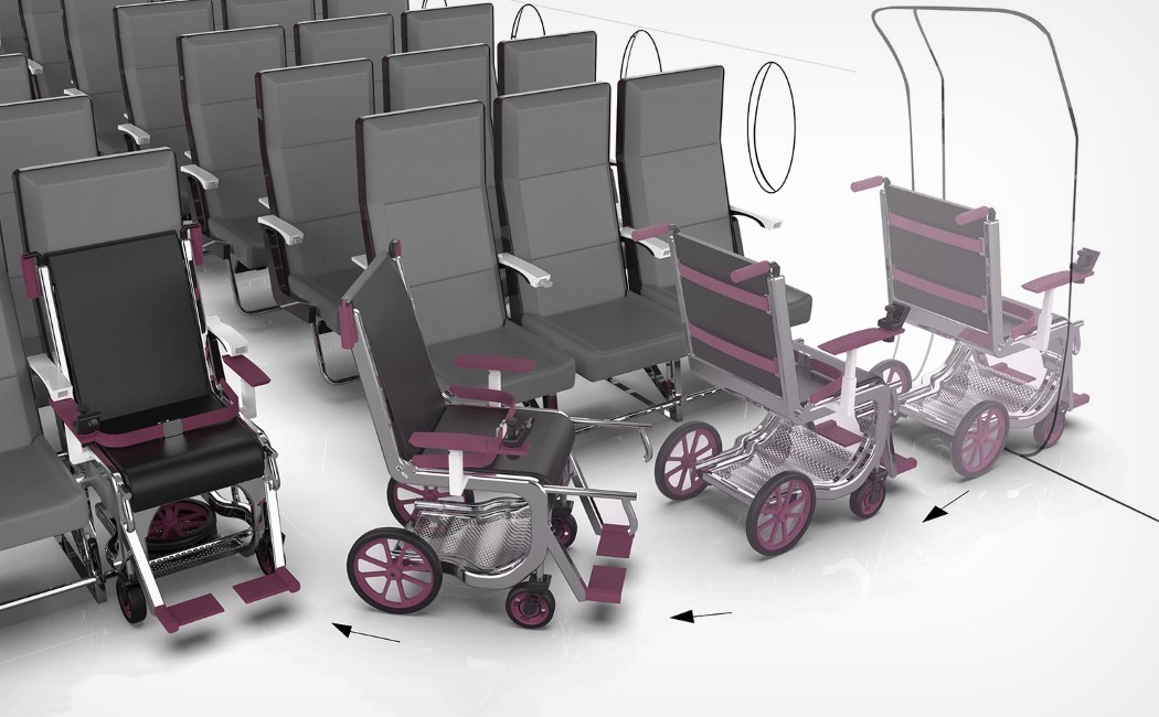 wheelchair，Travel，User experience，Nested Design ，