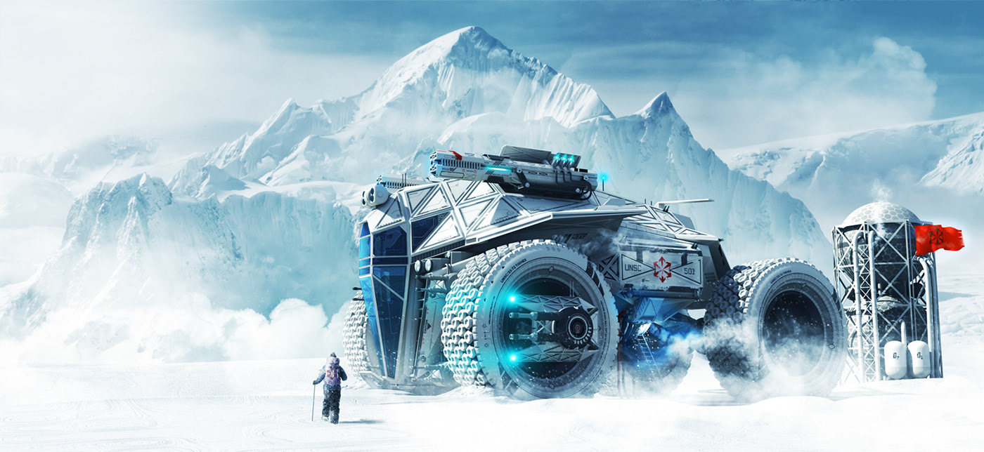 Game design，Ursus，concept，Weapon vehicle，heavy，Anton Weaver，