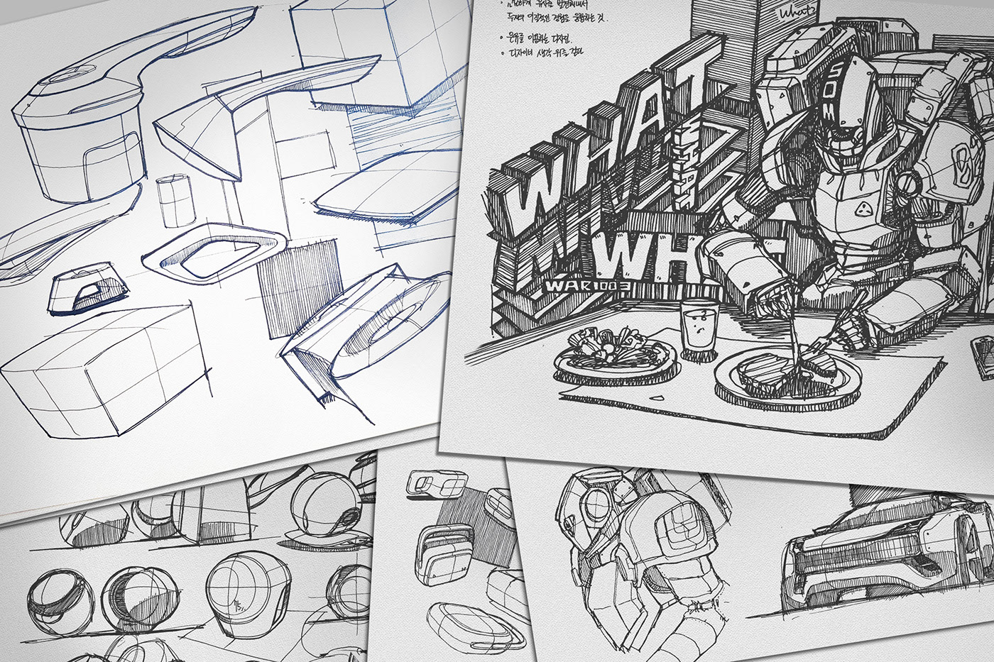 Hand drawn，Sketch，Representation diagram，sample reels，