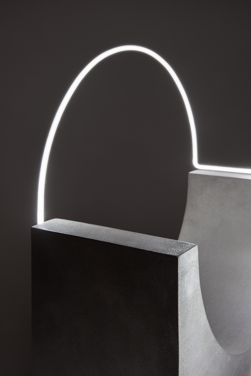 lamps and lanterns，Sculpture，led，cement，Geometry，