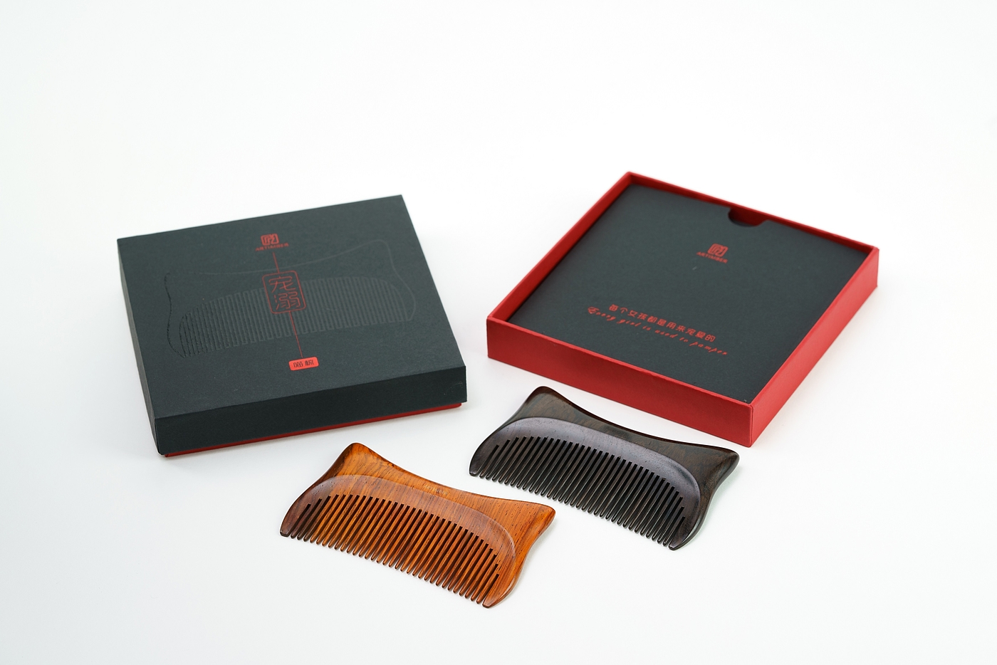 Craftsmanship，Mahogany gift，Sandalwood comb，Pet meow comb，Craftsmanship home flagship store，