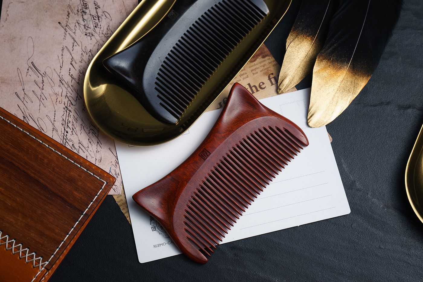 Craftsmanship，Mahogany gift，Sandalwood comb，Pet meow comb，Craftsmanship home flagship store，