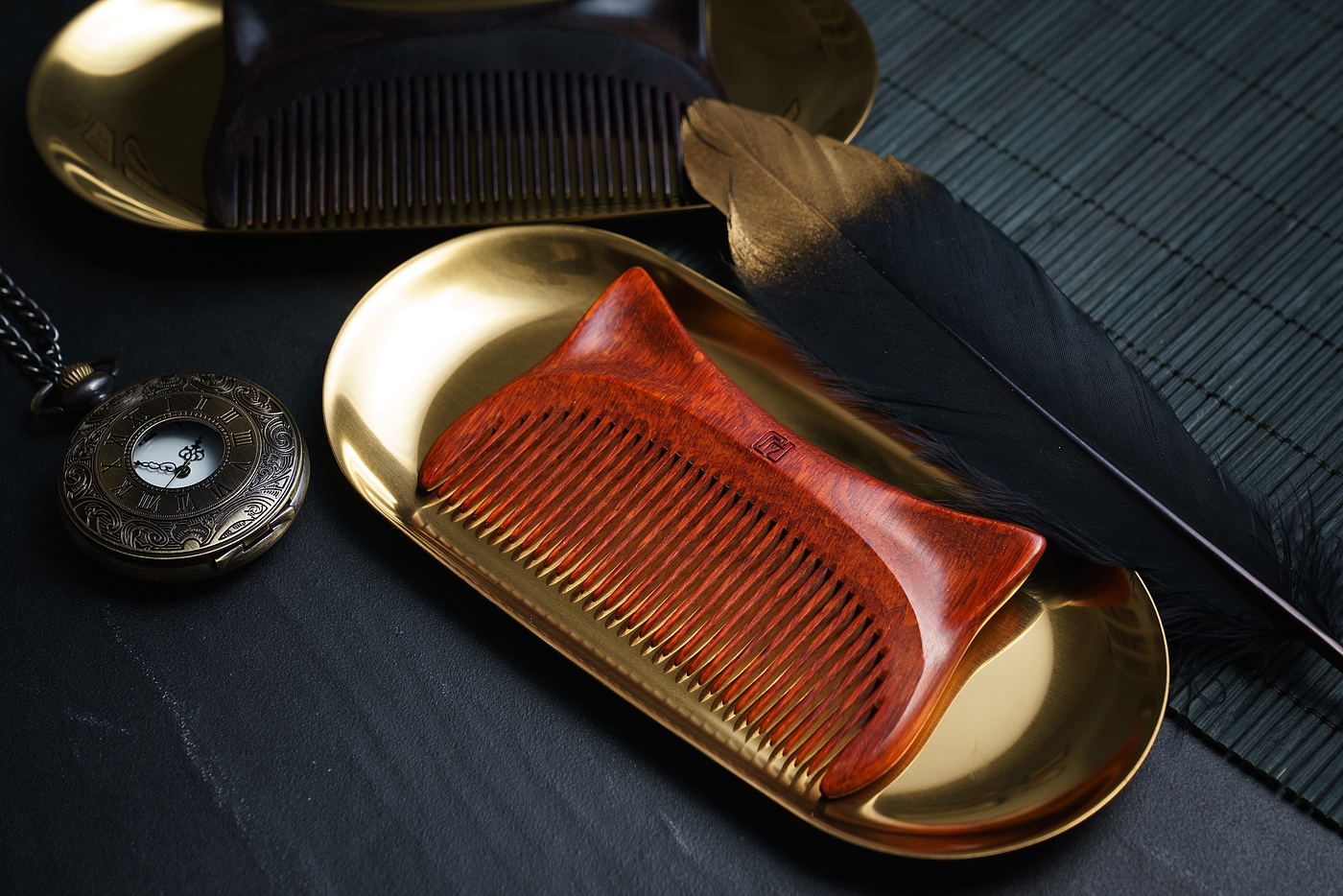 Craftsmanship，Mahogany gift，Sandalwood comb，Pet meow comb，Craftsmanship home flagship store，