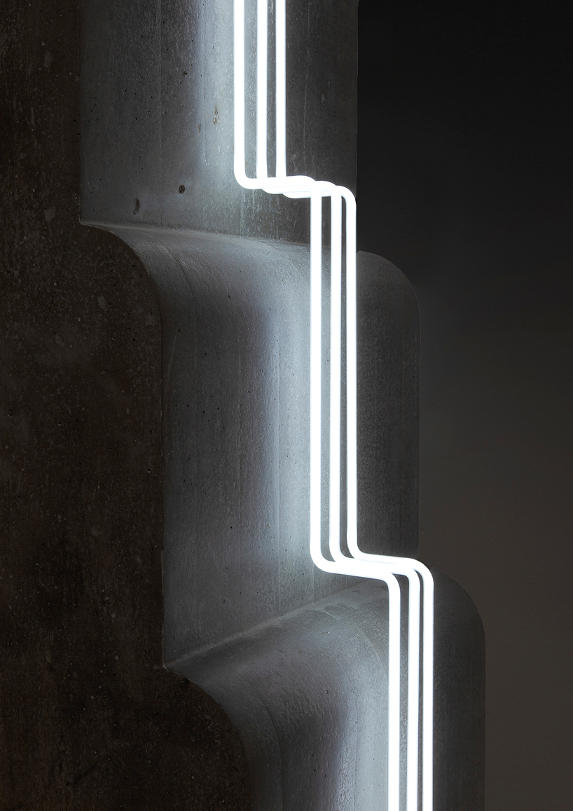 lamps and lanterns，Sculpture，led，cement，Geometry，