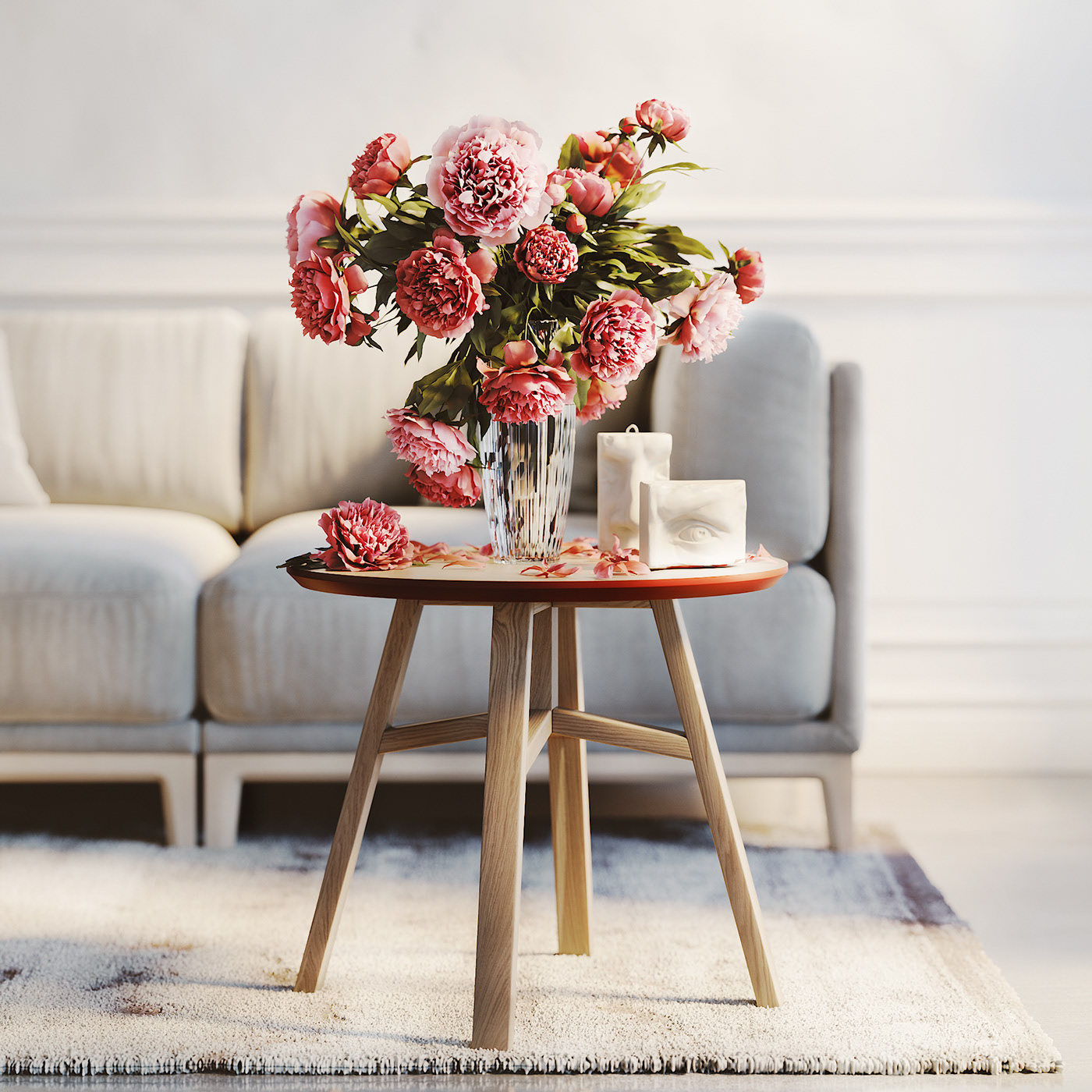 indoor，Design，Architecture，a living room，The IDEA warm，