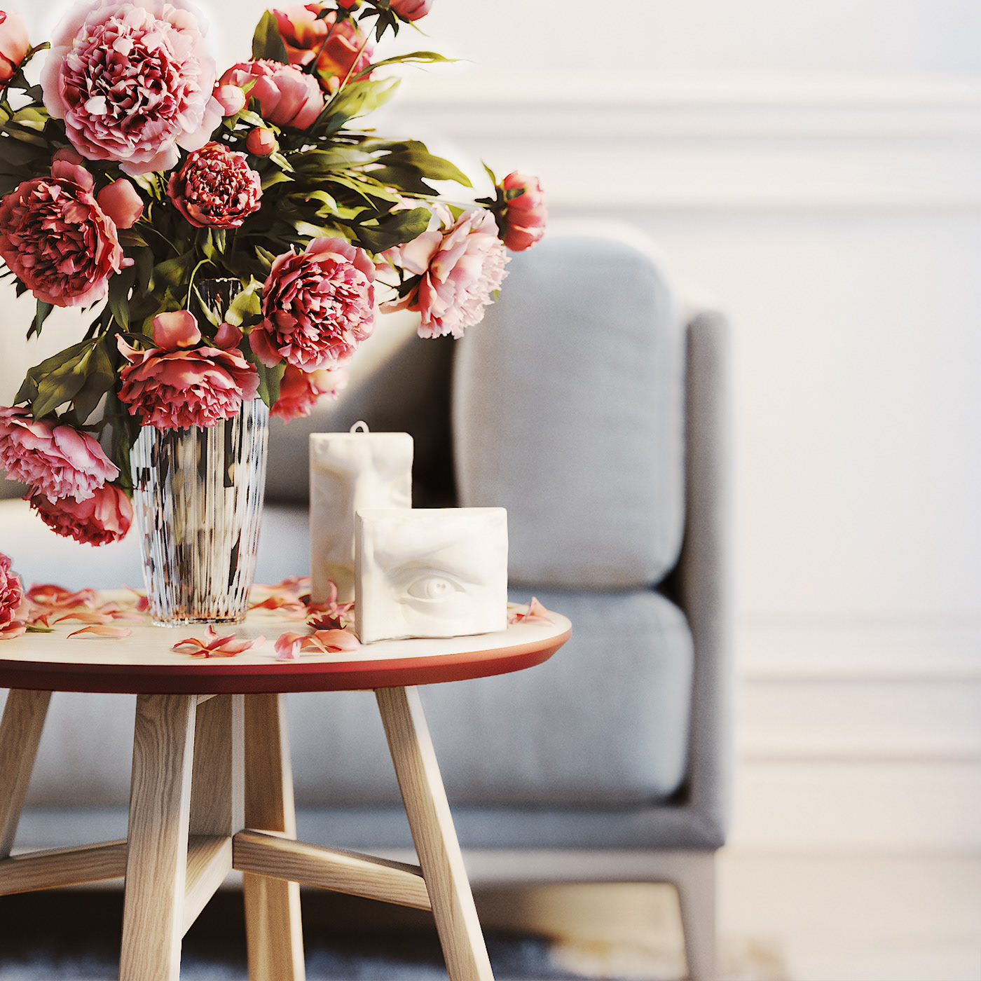 indoor，Design，Architecture，a living room，The IDEA warm，