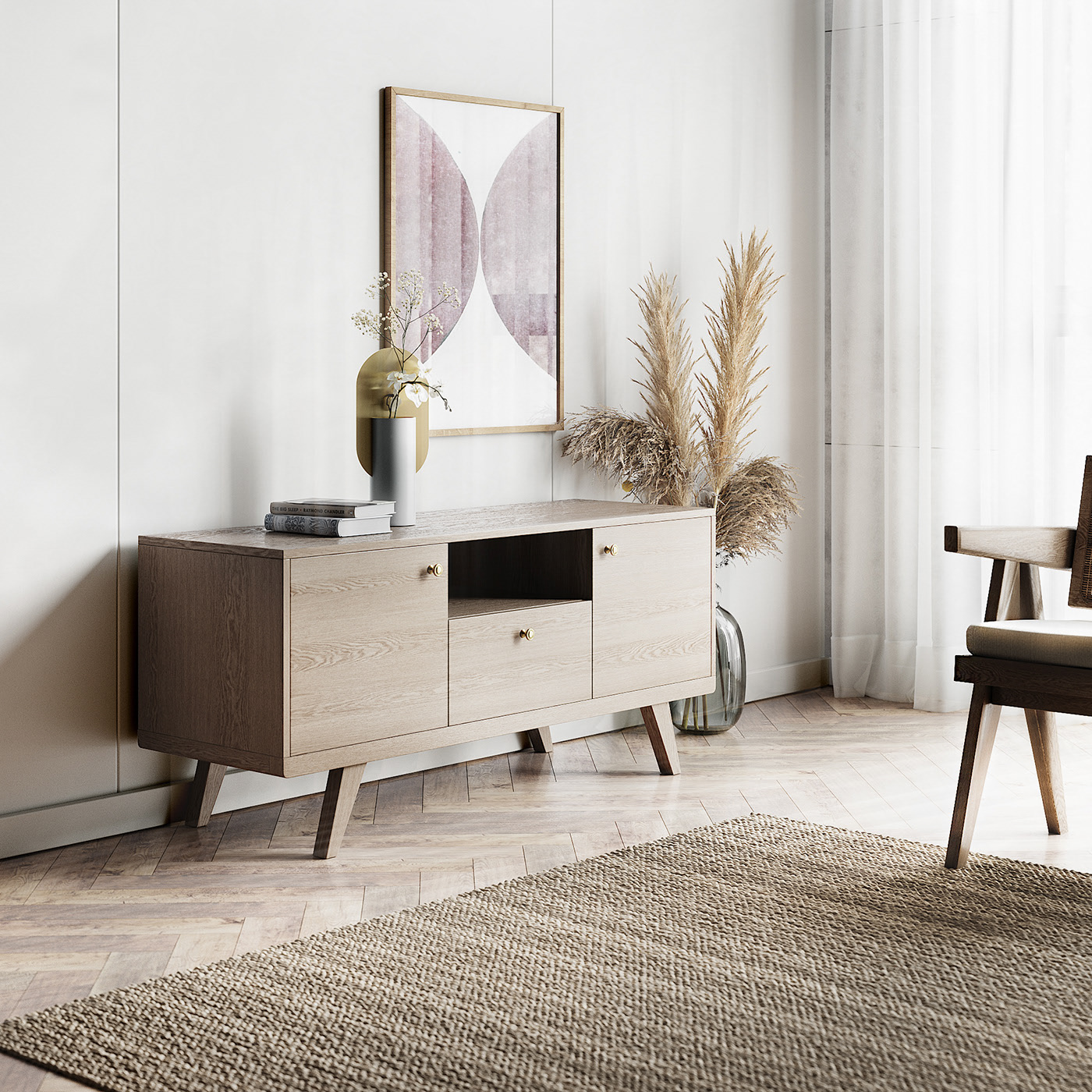 indoor，Design，Architecture，a living room，The IDEA warm，