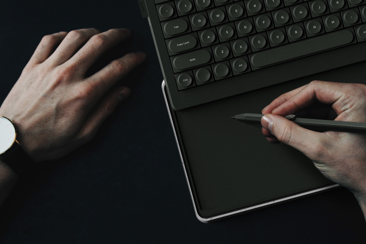 keyboard，black，Slide，Cheolsu Park，