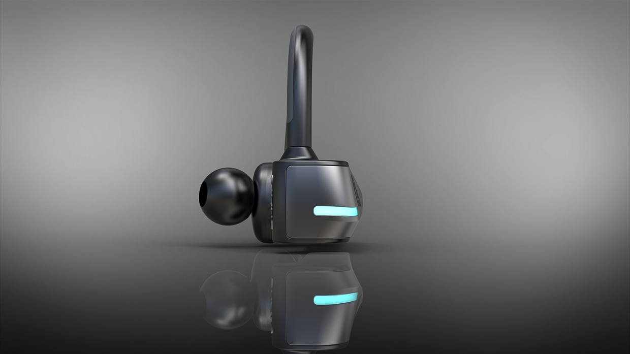 Bluetooth，Wireless headset，product design，industrial design，Reprint，