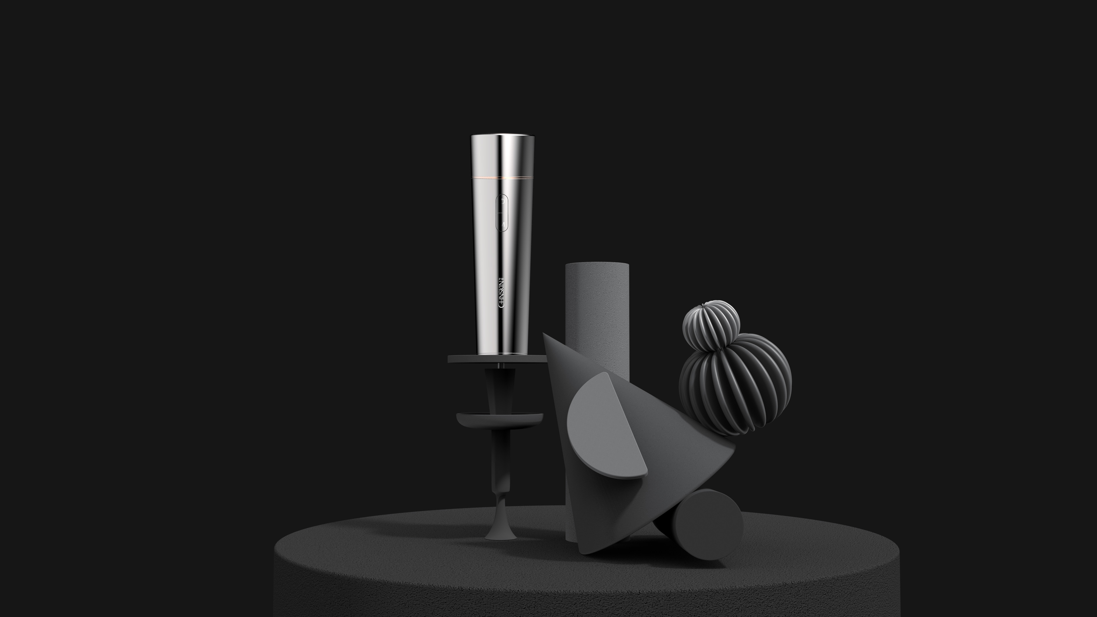 cosmetic instrument，Beauty products，product design，Good simple geometry，