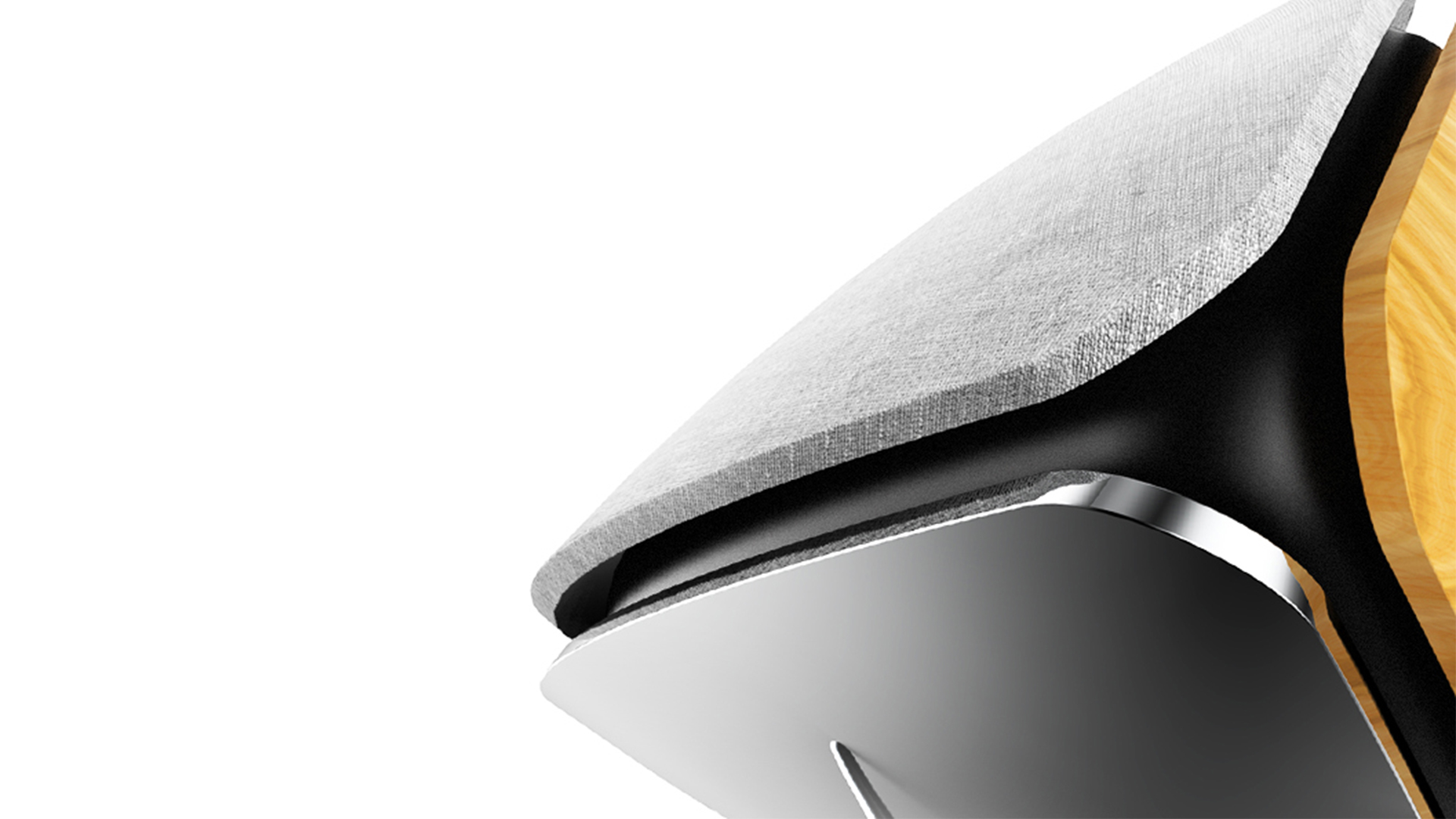 Good simple geometry，sound design ，product design，Bluetooth audio，