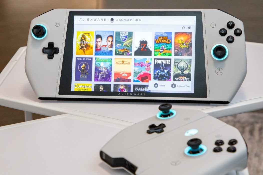 recreational machines，hold，ALIENWARE，concept，