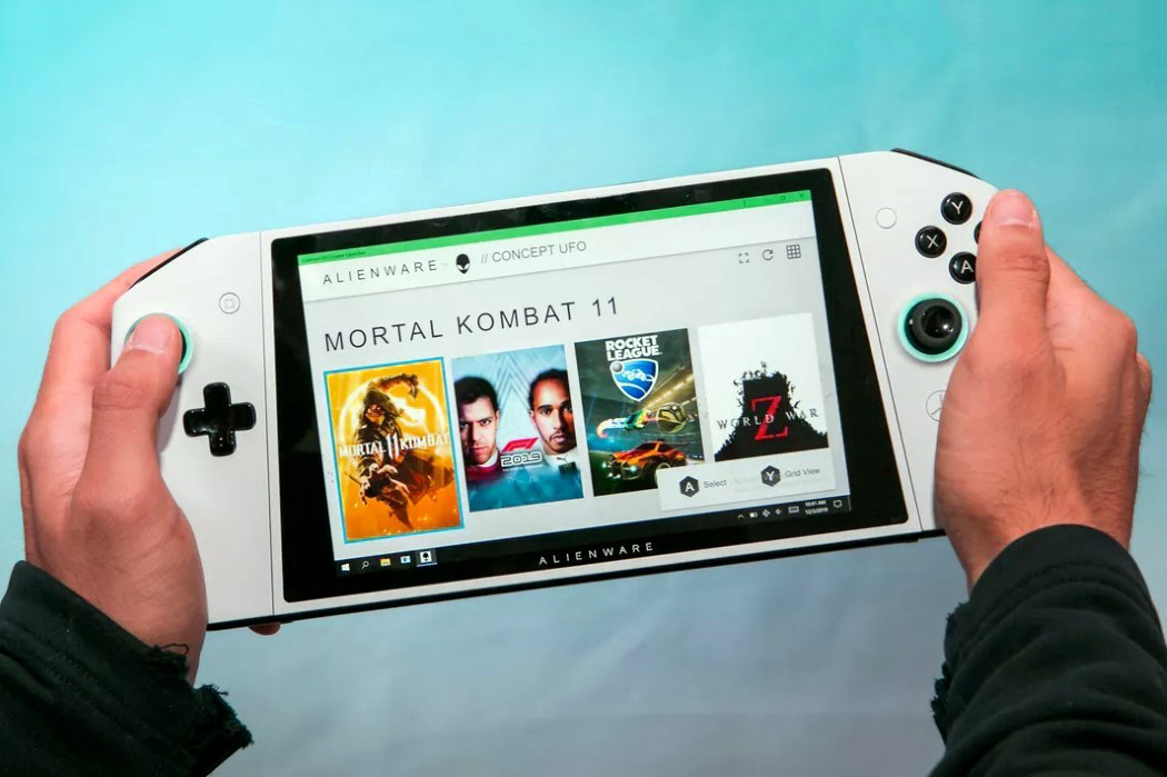 recreational machines，hold，ALIENWARE，concept，