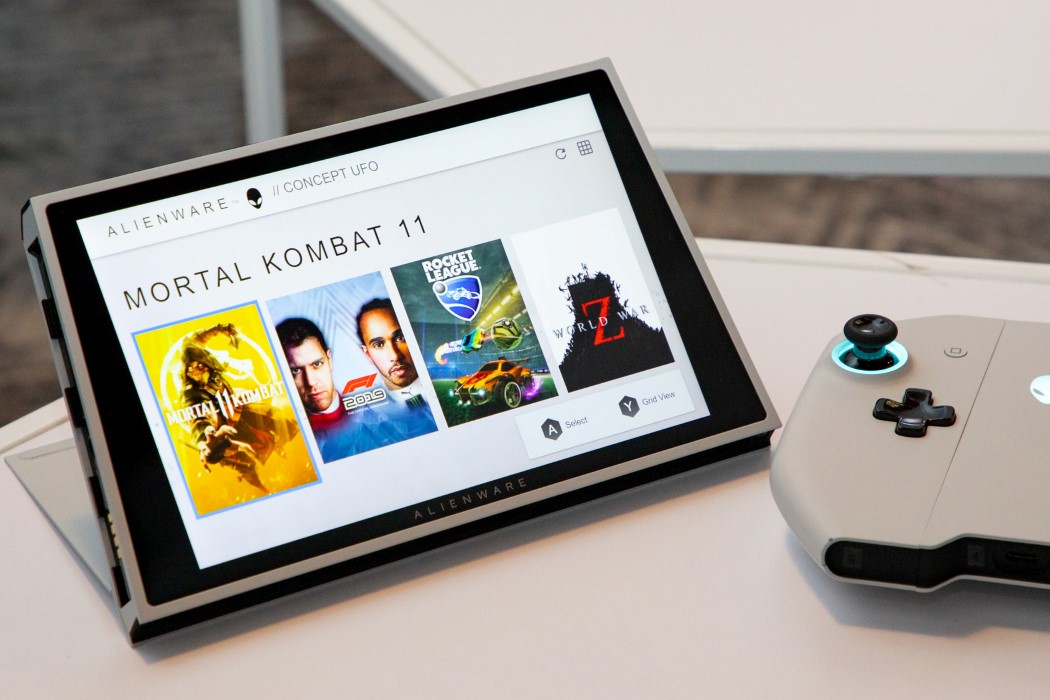 recreational machines，hold，ALIENWARE，concept，