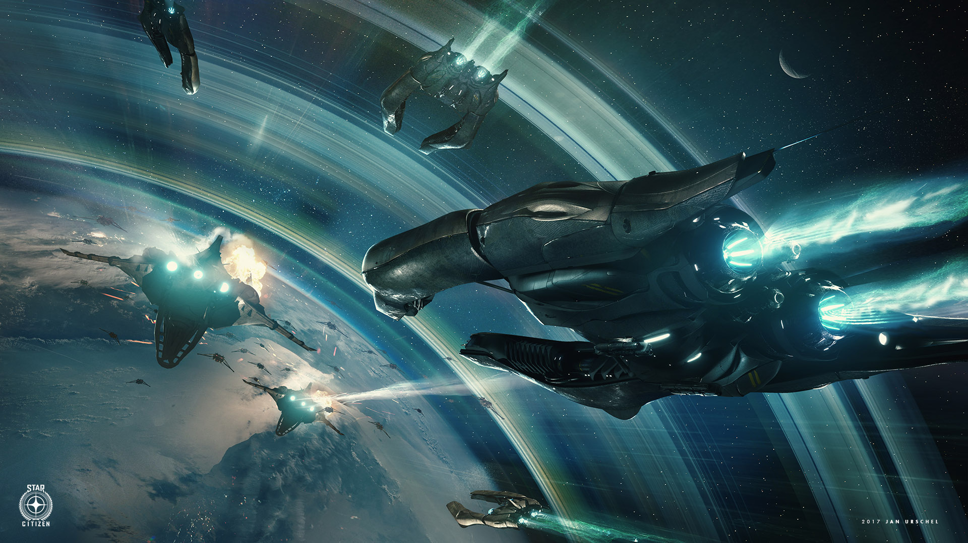 Banu defender，Star Citizen ，conceptual design，