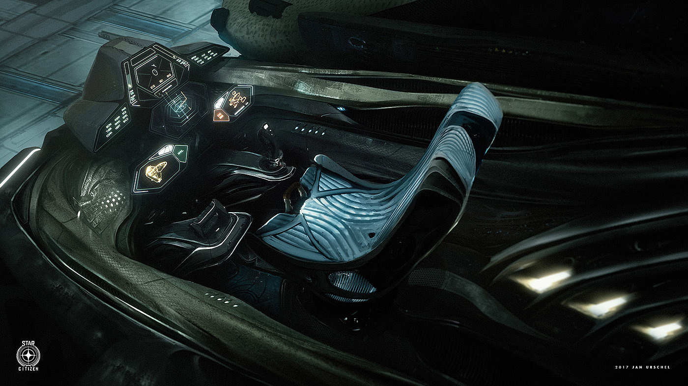 Banu defender，Star Citizen ，conceptual design，